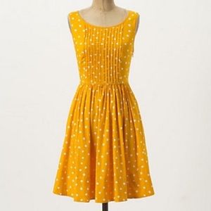 Moulinette Soeurs by Anthropologie Polka Dot Dress